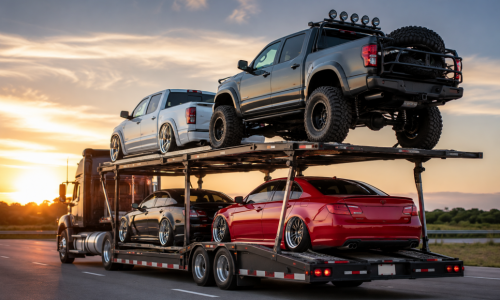 Transporte de veículos modificados: rebaixados, picapes e off-road