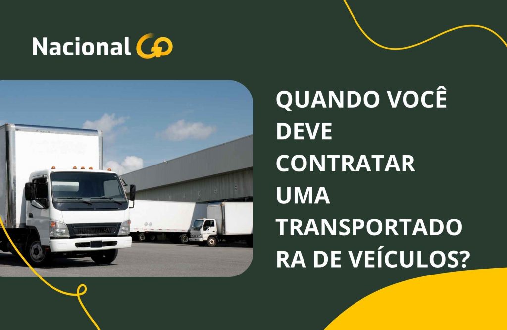 Quando você deve contratar uma transportadora de veículos