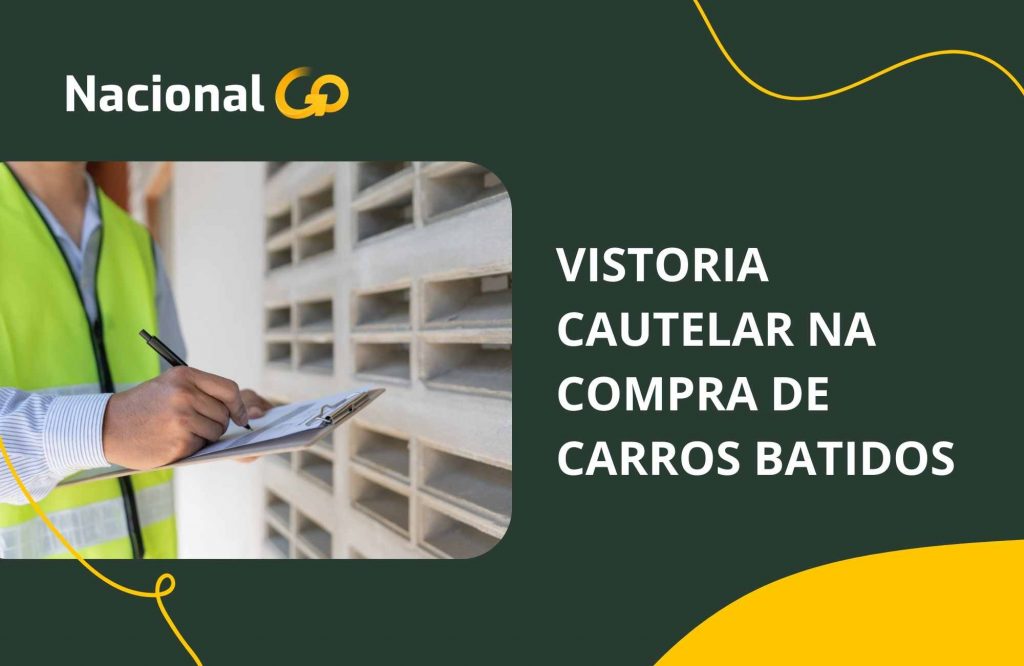 Vistoria cautelar na compra de carros batidos