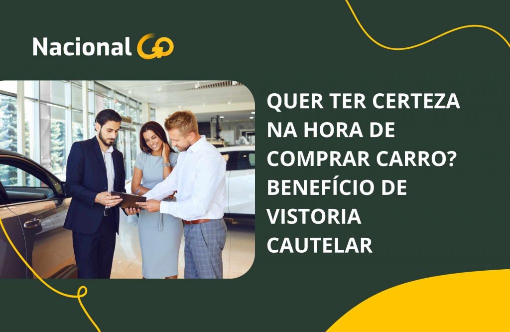 Quer ter certeza na hora de comprar carro Benefício de vistoria cautelar