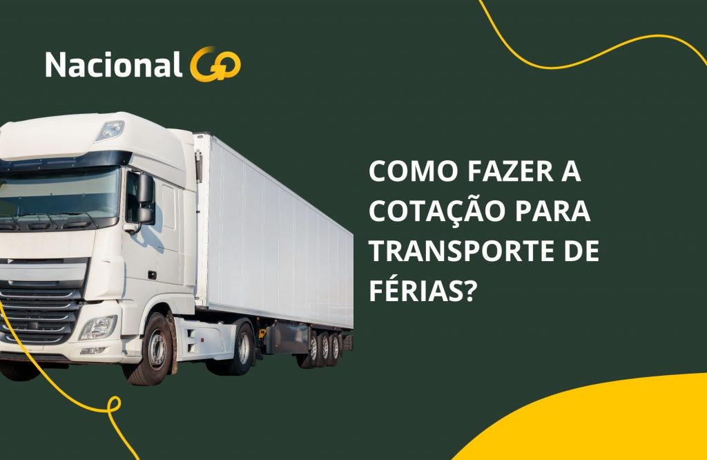 cotação para transporte de férias