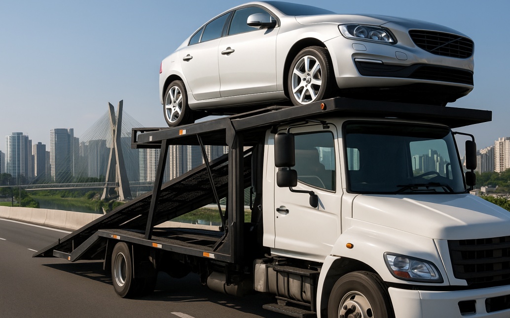 Transporte de veículos em São Paulo: como a Nacional GO garante segurança e eficiência