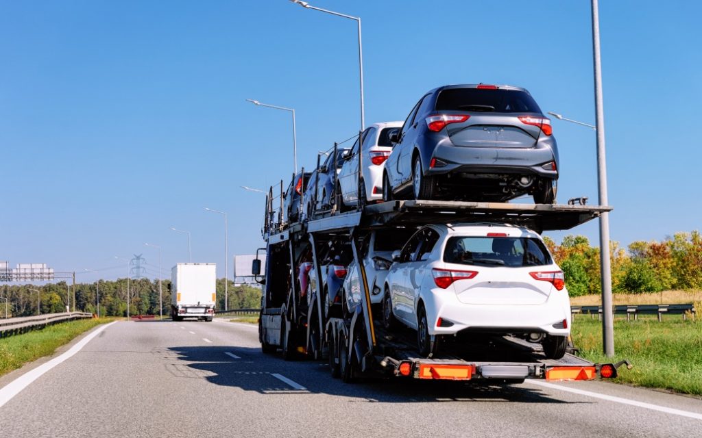 transporte de veiculo