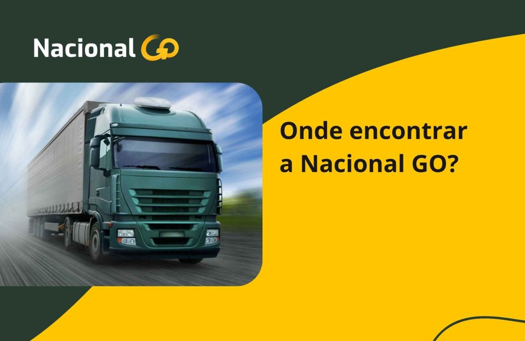 Onde encontrar a Nacional GO Onde encontrar a Nacional GO