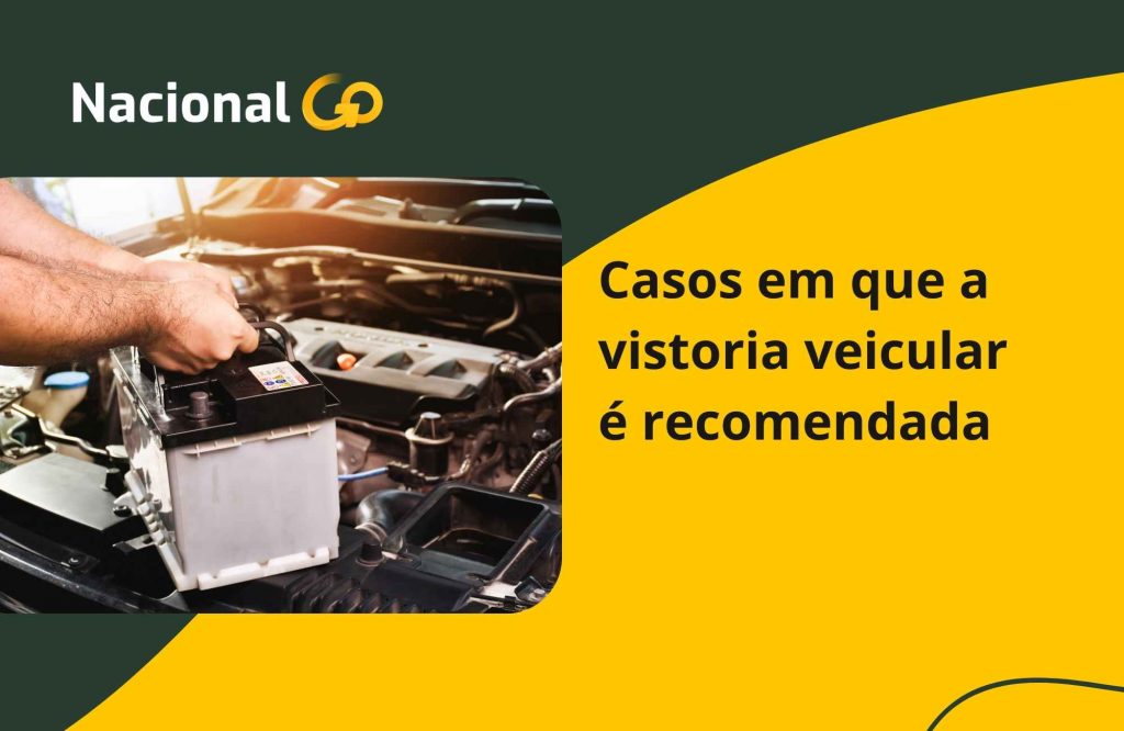 Casos em que a vistoria veicular é recomendada