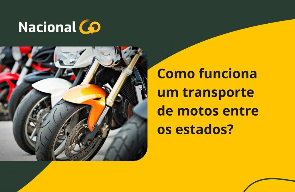 Como funciona um transporte de motos entre os estados