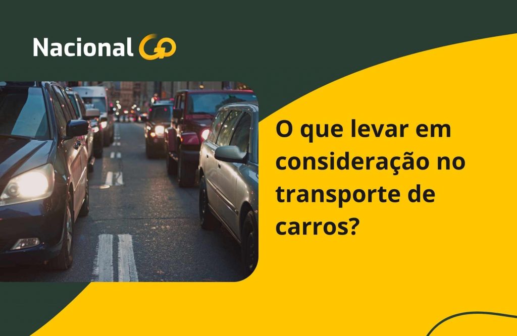 O que levar em consideração no transporte de carros O que levar em consideração no transporte de carros