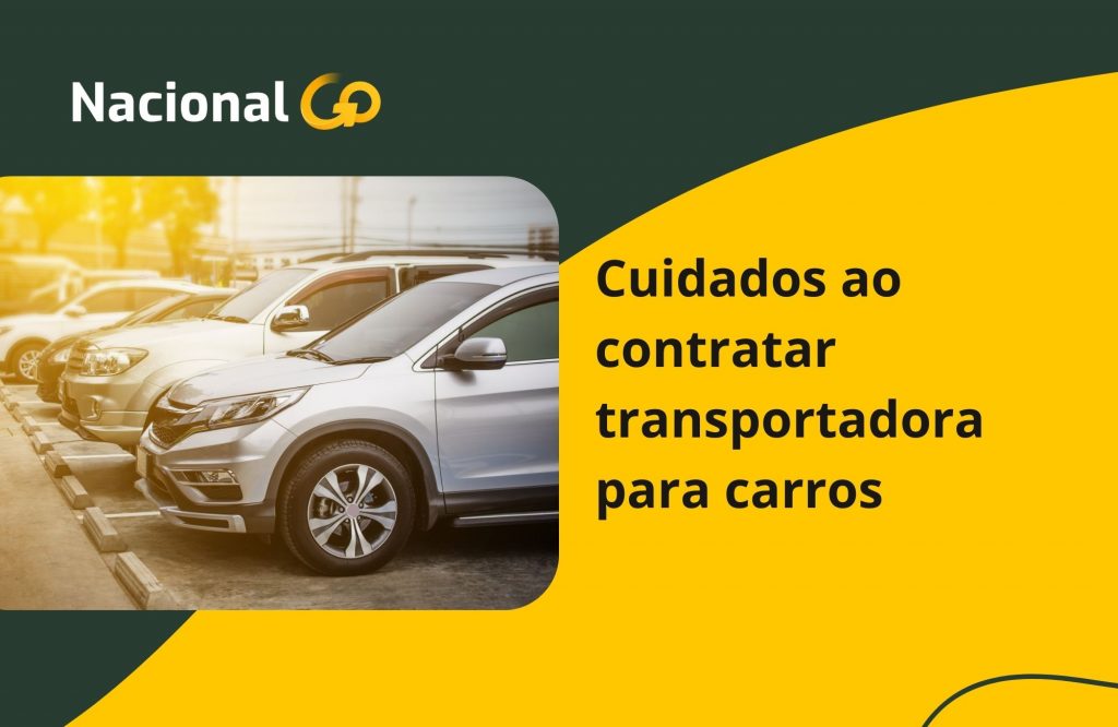 Cuidados ao contratar transportadora para carros