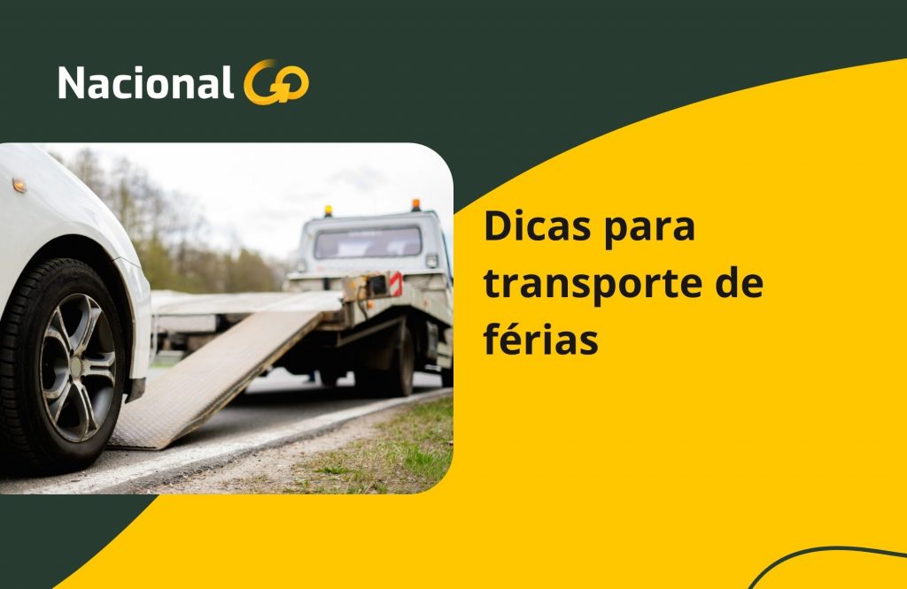 Dicas para transporte de férias